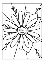 Vorschau - Arbeitsblätter - Muttertag Ausmalbild zum Reinschreiben und Ausmalen - Deckblatt