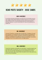 Vorschau - Arbeitsblätter - “Dead Poets Society” - Role Plays & Creative Writing (EF-Q2) - Seite 2