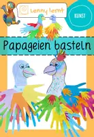 Vorschau - Mal- und Bastelvorlagen - Papageien basteln - Deckblatt