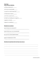 Aperçu - Préparation de séance / Séance complète - Les contrats de travail (A1/A2) - Page 1