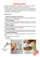 Vista previa - Hojas de trabajo - Recurso FOLDABLE DE ANIMALES PARA 1ºESO - página 1