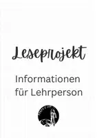 Vorschau - Unterrichtsreihen - Kreatives Lesetagebuch mit vielfältigen Wahlaufgaben - Seite 1