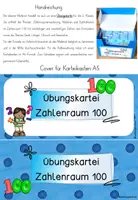 Vorschau - Stationenlernen - Mathekartei Klasse 2 | Übungskartei & Freiarbeitsmaterial Mathematik - Seite 1