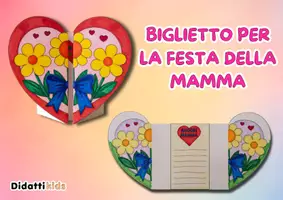 anteprima - Materiale di supporto/inclusione - Biglietto festa della mamma scuola primaria/infanzia - Pagina di copertina