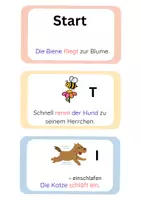 Vorschau - Arbeitsblätter - Satzglieder - Subjekt, Prädikat - Frühling - Seite 2