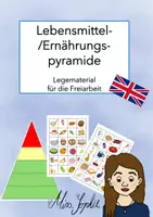 Vorschau - Spiele - Lebensmittelpyramide Legematerial - Deckblatt