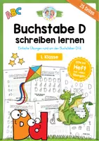 Vorschau - Arbeitsblätter - Buchstabe D / d (25 Arbeitsblätter) - Deckblatt