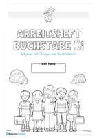 Vorschau - Arbeitsblätter - Buchstabe I / i (25 Arbeitsblätter) - Seite 1
