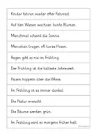 Vorschau - Spiele - Frühling - Lesematerial - Klasse 1/2 - Seite 3