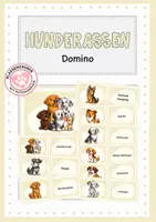 Vorschau - Spiele - Pfoten-Domino – Hunderassen spielerisch kennenlernen - Deckblatt