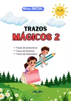 Vista previa - Juegos / Gamificación - Trazos mágicos 2-Trazos de números y letras - página 1