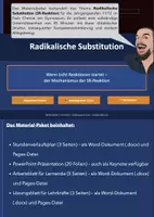 Vorschau - Stundenentwürfe - Radikalische Substitution – wenn Licht Reaktionen startet! - Deckblatt