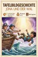 Vorschau - Präsentationen/Tafelbilder - Jona und der Wal (große Fisch) - Erzählskript & Tafelbilder - Deckblatt