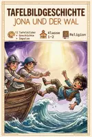 Vorschau - Präsentationen/Tafelbilder - Jona und der Wal (große Fisch) - Erzählskript & Tafelbilder - Seite 1