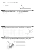 Vorschau - Test - Schulaufgabe/ Klassenarbeit Geometrie & Teilbarkeit - Seite 1