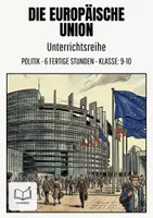 Vorschau - Stundenentwürfe - Unterrichtsreihe: Die Europäische Union - Deckblatt