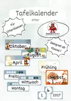Vorschau - Poster - Tafelkalender für die Otterklasse - Deckblatt