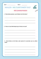 Vorschau - Stundenentwürfe - Wahlen Politik & Ethik - 90 Min. Einheit 6.-8. Klasse - Seite 3