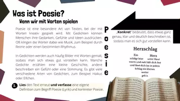 Vorschau - Unterrichtsreihen - 7. Wörter werden zu Bildern - Ein Abenteuer mit konkreter Poesie - Seite 3