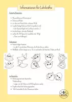 Vorschau - Mal- und Bastelvorlagen - Fensterdeko Sommer- Obst mit beweglichen Beinen basteln - Kunst Grundschule Klasse 2 und 3 - Seite 2