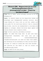 Vorschau - Arbeitsblätter - Künstliche Gebärmutter? – Erörterung Abschlussprüfung Deutsch 2027 RS BW - Seite 1