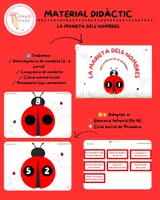 Vista previa - Tarjetas / Manipulativos - LA MARIETA DELS NOMBRES🐞🔢❤️ - Portada