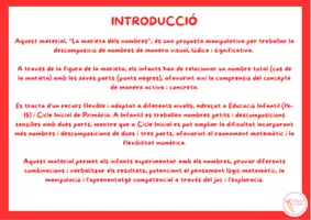 Vista previa - Tarjetas / Manipulativos - LA MARIETA DELS NOMBRES🐞🔢❤️ - página 2