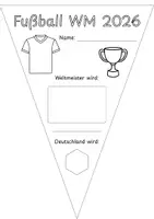 Vorschau - Poster - WM 2026 Tippspiel Wimpel Weltmeisterschaft Fußball - Seite 2