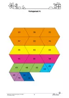 Vorschau - Arbeitsblätter - 4 Rechenmandalas zum Legen: Addition - Seite 2