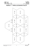 Vorschau - Arbeitsblätter - 4 Rechenmandalas zum Legen: Addition und Subtraktion - Seite 3