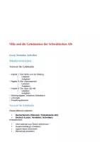 Vorschau - Stundenentwürfe - Materialpaket Sachunterricht Klasse 3/4 Steinzeit Tiere Mammut etc Lesetext Steinzeitmädchen - Seite 1