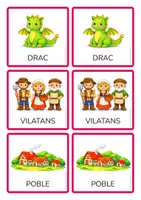 Vista previa - Juegos / Gamificación - Sant Jordi: joc de parelles amb vocabulari (lletra pal) - página 2