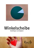 Vorschau - Mal- und Bastelvorlagen - Einführung Winkelscheibe – Bastelbogen und Aufgaben - Deckblatt