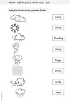 Vorschau - Arbeitsblätter - Englisch | Weather - Seite 2