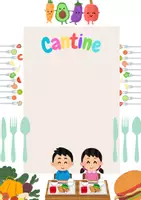 Aperçu - Affichage - Affichage cantine, périscolaire et bus - Page de couverture