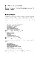 Vorschau - Unterrichtsreihen - Reise um die Welt: Fantasie, Bewegung und Kreativität - Seite 1