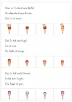 Vorschau - Arbeitsblätter - Genaues Lesen - "Eis" (Sommer-Edition) - Seite 3