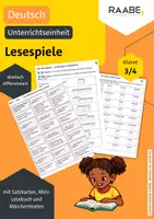 Vorschau - Unterrichtsreihen - Materialsammlung: Spielerische Förderung des Leseverstehens - Deckblatt