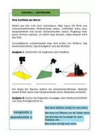 Vorschau - Arbeitsblätter - Atlasarbeit Übungen Klasse 5–7 – Luftbilder unterscheiden (Erdkunde Arbeitsblatt) - Seite 1