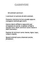 anteprima - Esercizi - Alla scoperta degli animali: erbivori, carnivori e onnivori - Pagina 3