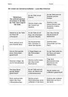 Vorschau - Spiele - Lesespiel zum Schuljahresende: Gemeinschaftsbild - Seite 1