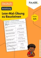 Vorschau - Spiele - Lesespiel: Lese-Mal-Übung - Deckblatt