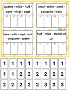 Aperçu - Jeux - Loto des décompositions des nombres entiers (1000 à 9999) - Page 1