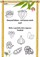 Vorschau - Arbeitsblätter - 📘 Lernheft Klasse 3–4 „Gesund leben – ich kenne mich aus!“ - Seite 1