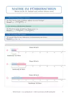 Vorschau - Arbeitsblätter - 🚗 Mathe trifft Fahrschule: Bremsweg & Co. berechnen! - Deckblatt