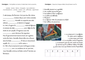 Aperçu - Préparation de séance / Séance complète - savoir-ecouter-nelson-mandela - Page de couverture