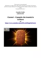anteprima - Esercizi - Sumeri – scheda didattica, laboratorio - Pagina di copertina