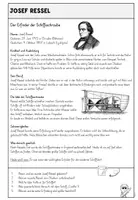 Vorschau - Arbeitsblätter - Österreichische Erfinder – Lesetexte, Steckbrief & Plakatgestaltung (Madersperger, Ressel, Mitterhofer) - Seite 3