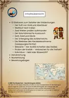 Vorschau - Unterrichtsreihen - Zeitalter der Entdeckungen - Stationsarbeit - Seite 1