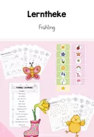 Vorschau - Arbeitsblätter - Lerntheke - Frühling (Kl. 1) - Deckblatt